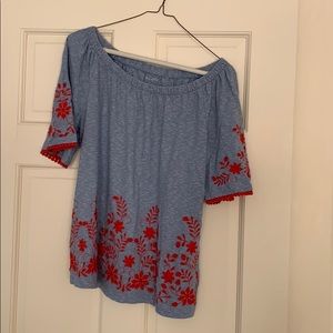 Talbot’s cotton top